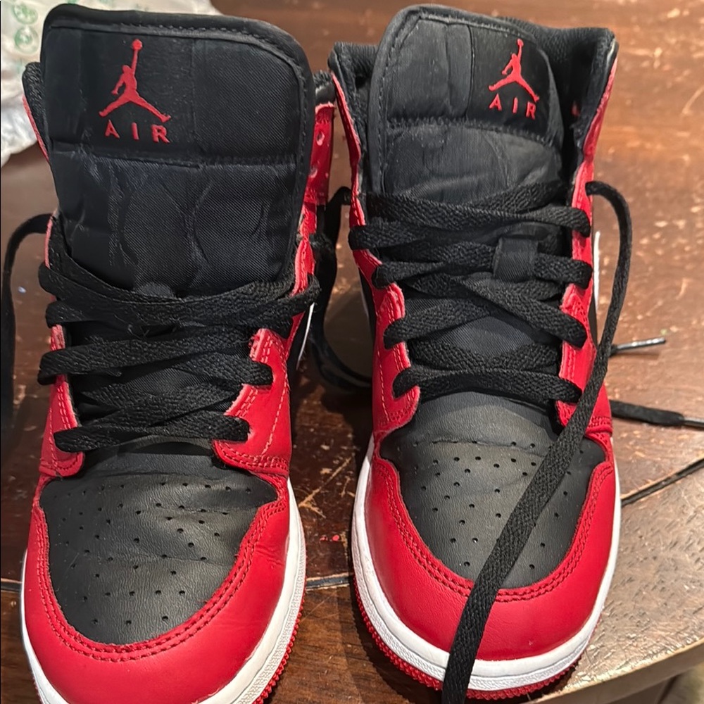 Jordan Sneakers with Black Accents